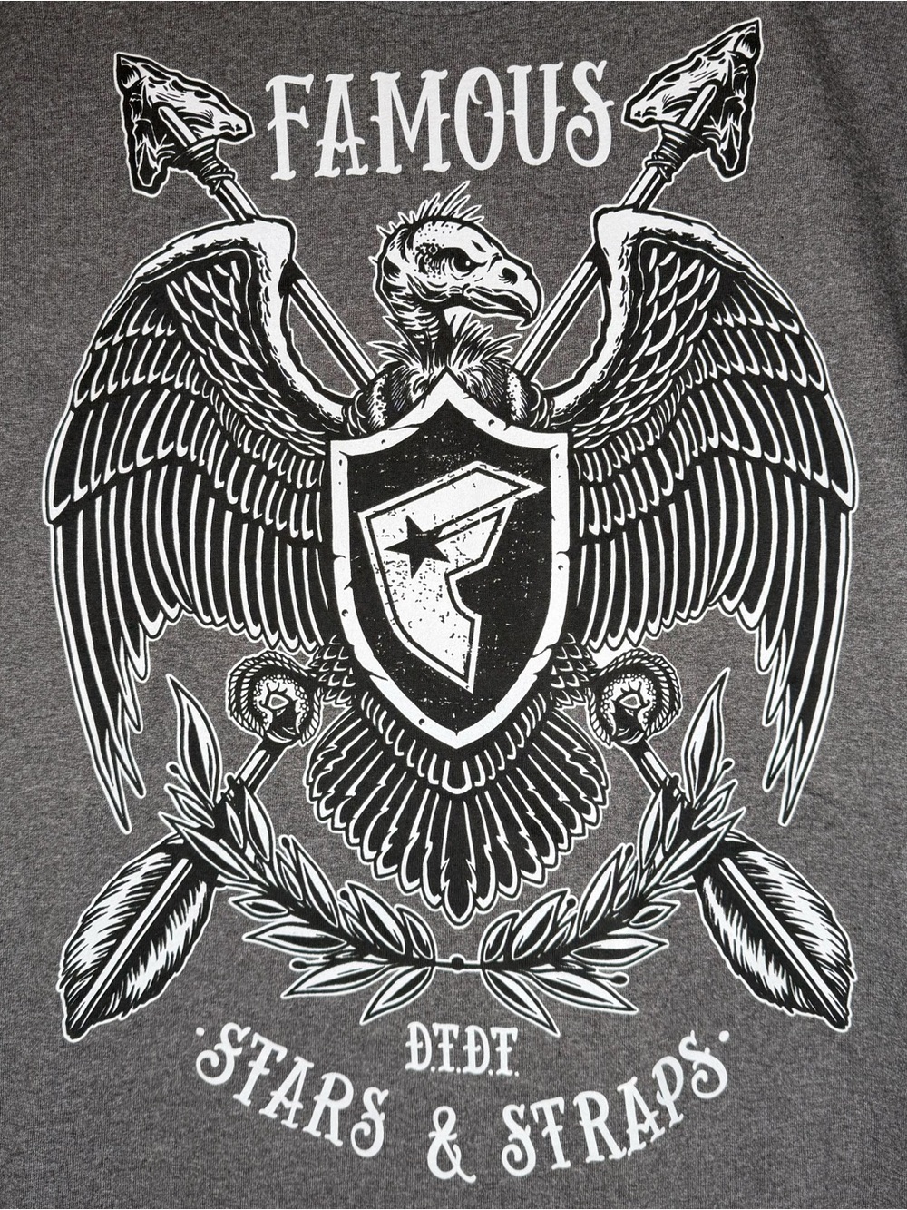 Famous Stars and Straps “D.T.D.T Vulture” T-Shirt - Men’s Size Large - Picture 3 of 6